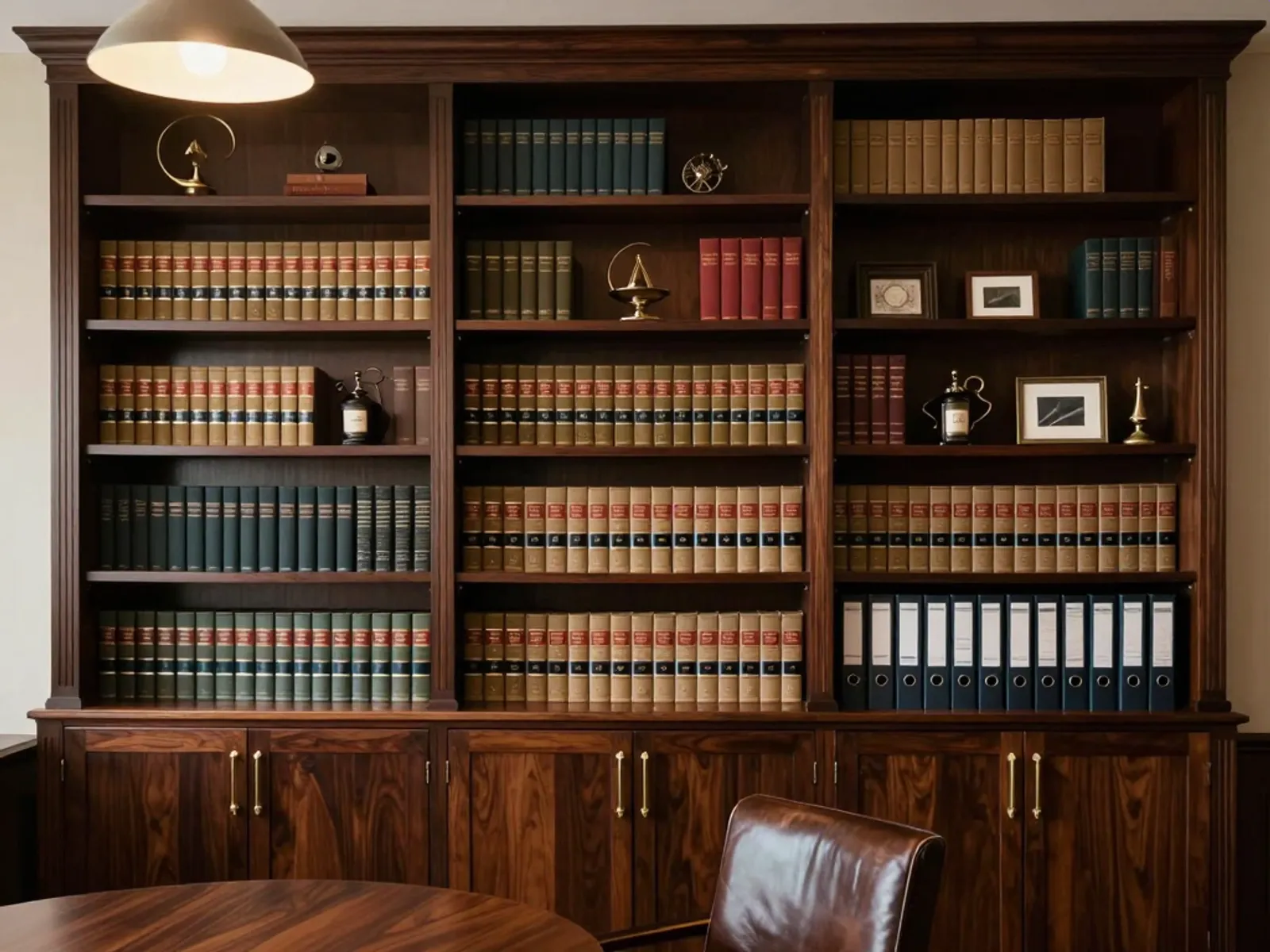 Commercial office cabinetry and millwork build in Huntsville Alabama