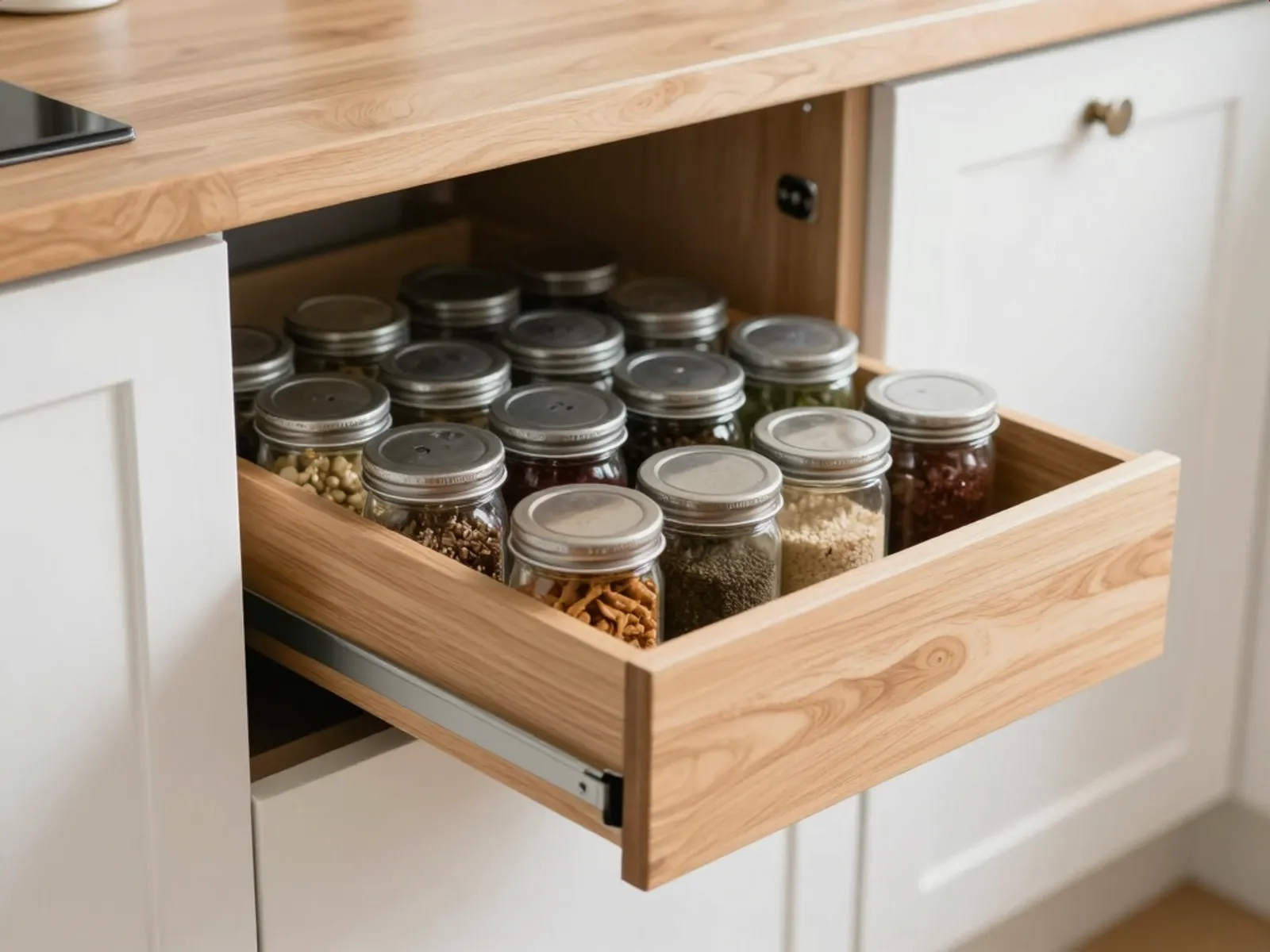 Semi-custom kitchen cabinet installation in Huntsville Alabama